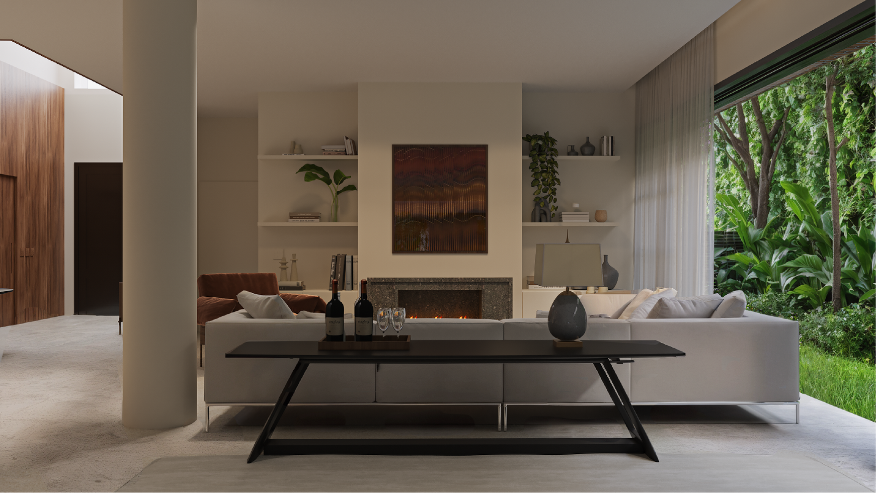 Casa Jabuticabeiras, imóvel de alto padrão em São Paulo, no Jardim Paulistano, com arquitetura neoclássica.