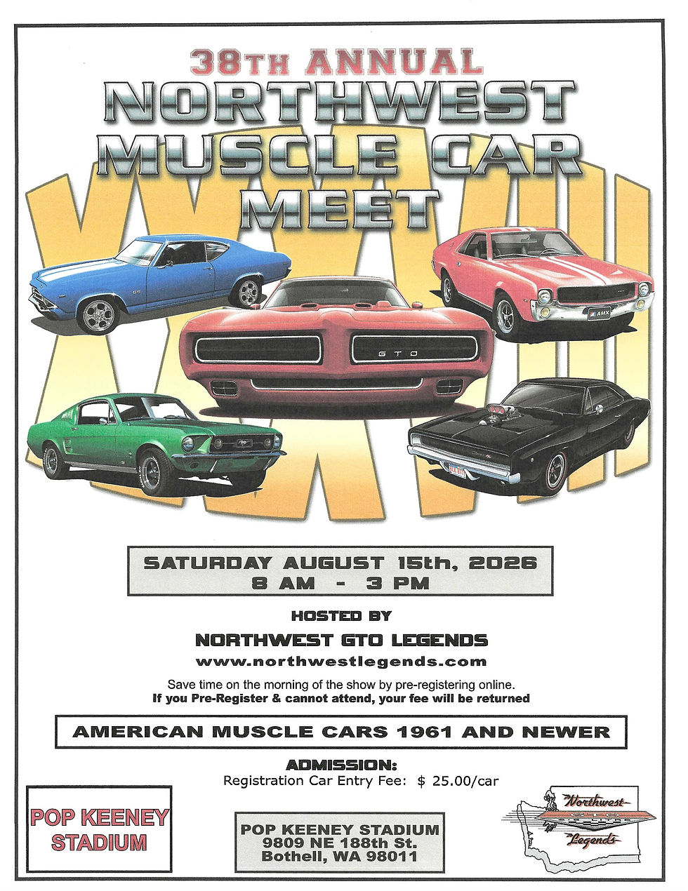 38th Annual Northwest Muscle Car Meet