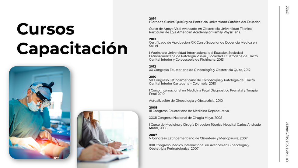 Presentación tipo C-Level,
Dr. Hernan Sabay.
rocket estudio creativo, agencia de marketing