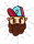 Hipster with Diamond Cap