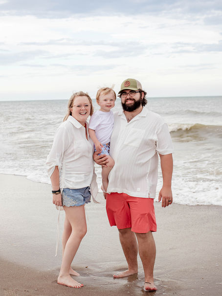 Family Photos at Fort Fisher With a Toddler | The Chamblee Family