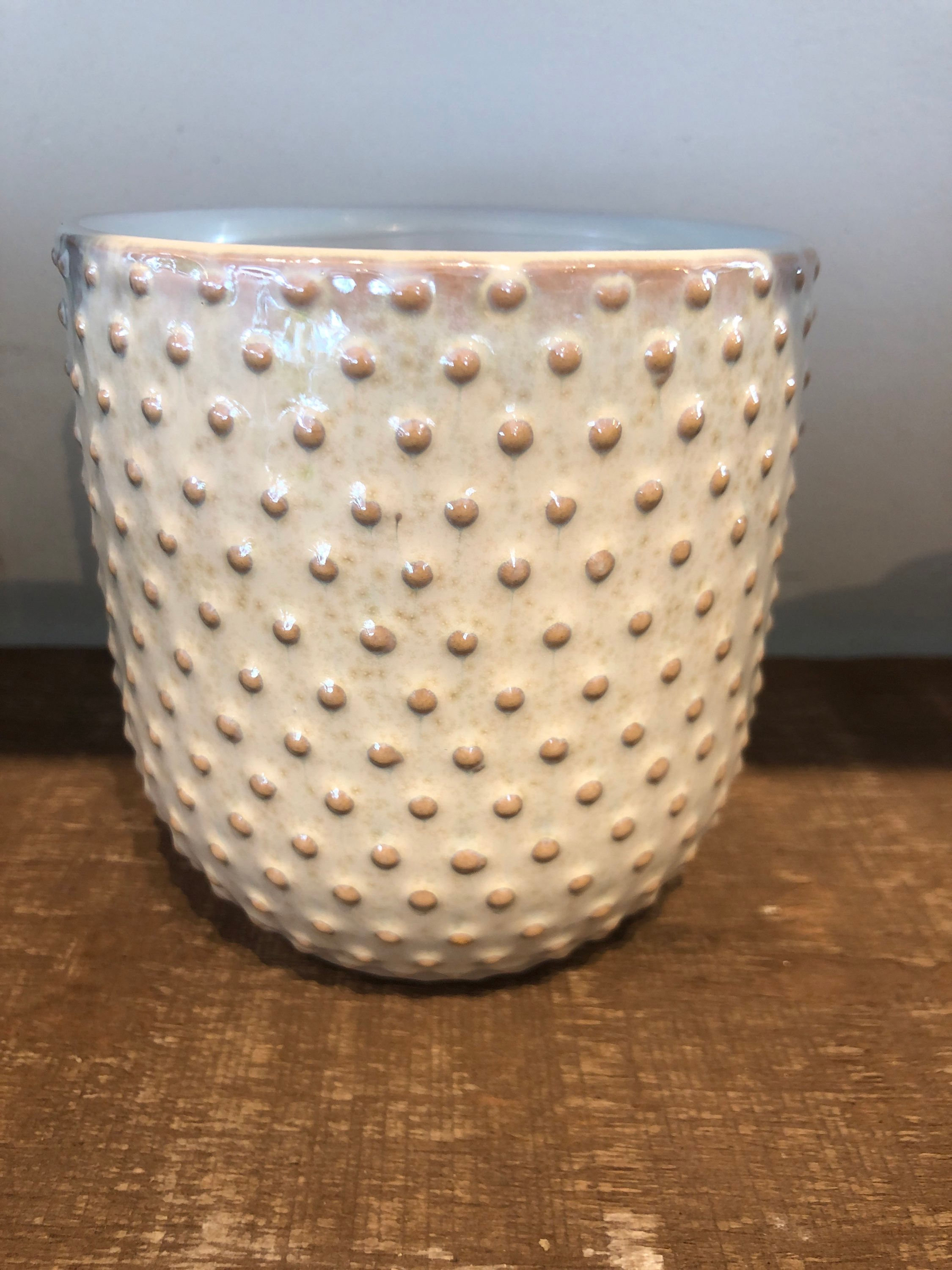 Iridescent Dots Pot