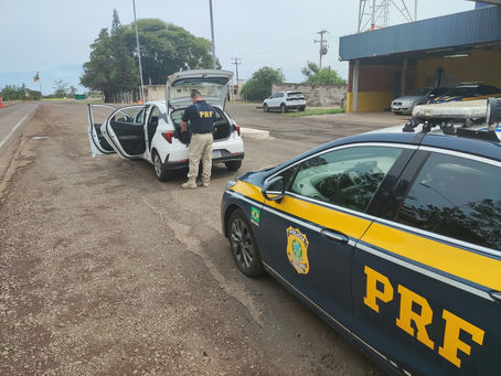 GOLPE DO CATALIZADOR: PRF prende dois estelionatários em São Borja