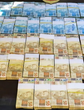 FICCO/RS, em ação conjunta, apreende R$ 500 mil em espécie