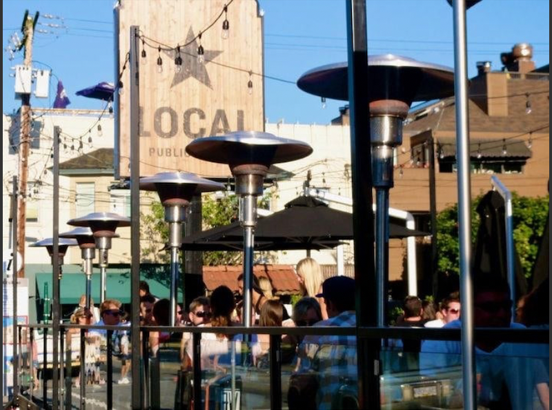local public eatery patio image