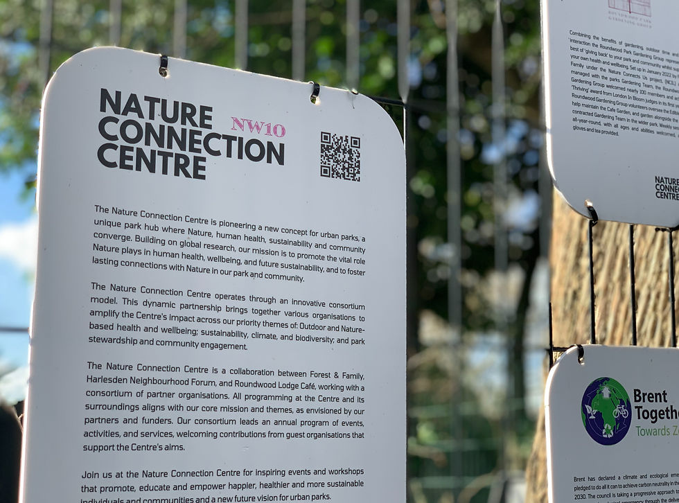 Summer Ranger Exchange: Nature Connection Centre