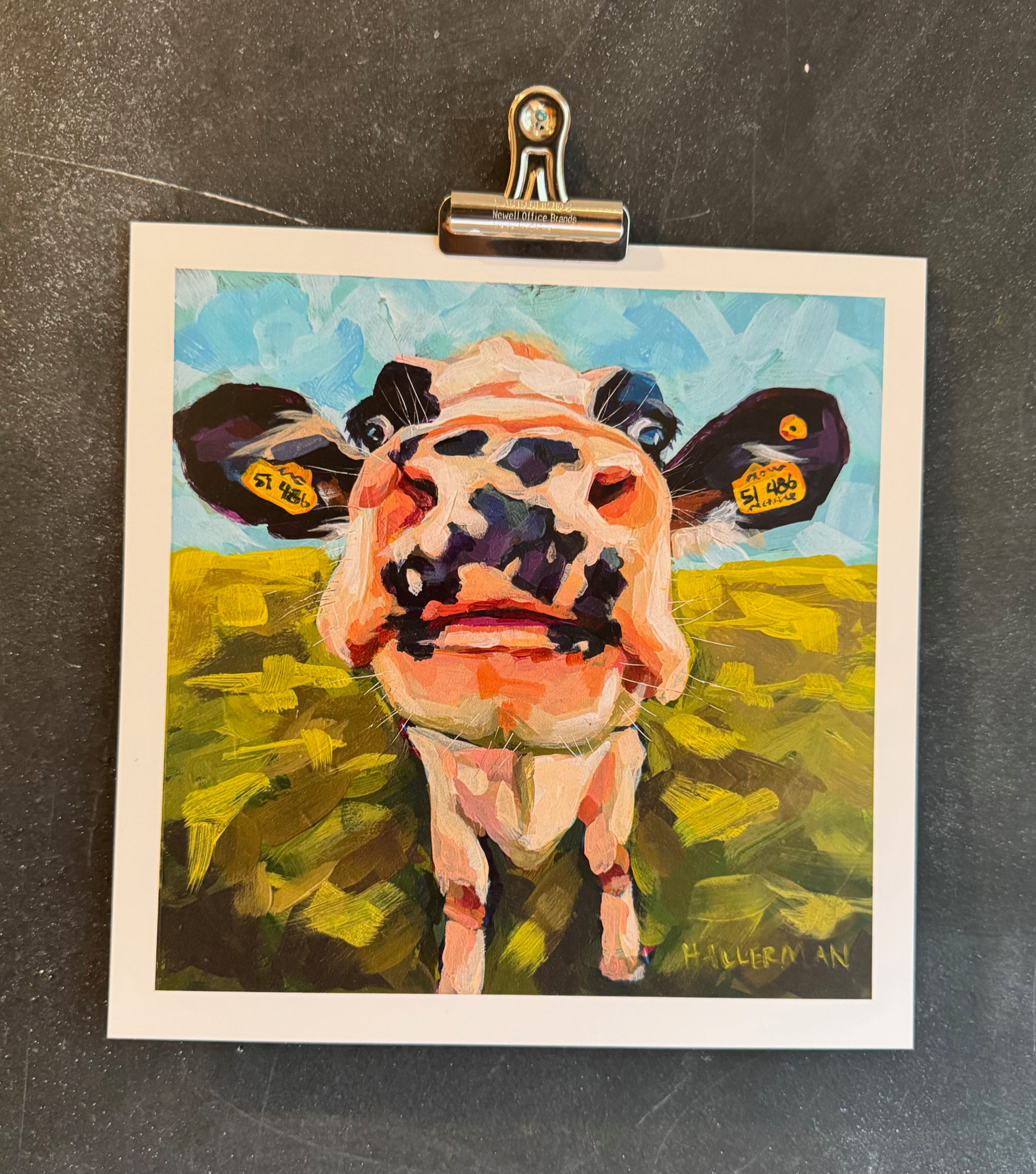 Natalie Cow Print