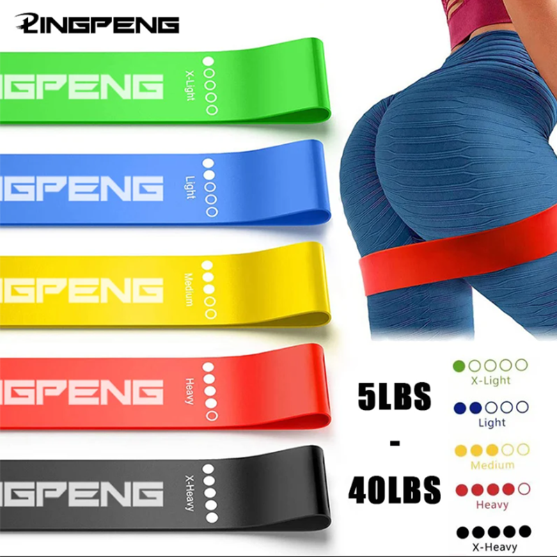 Different Resistance Bands Yoga Band Fitness Exercise Training Hip Tension Band