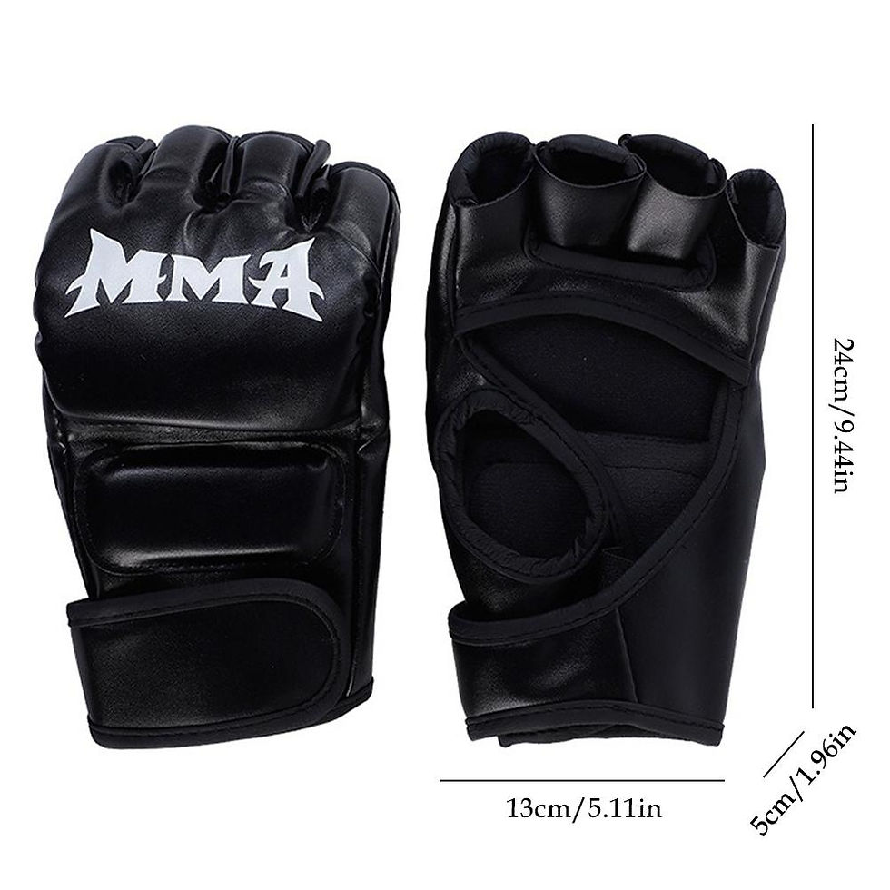 Thumbnail: IronStrike™ PU Leather MMA Gloves
