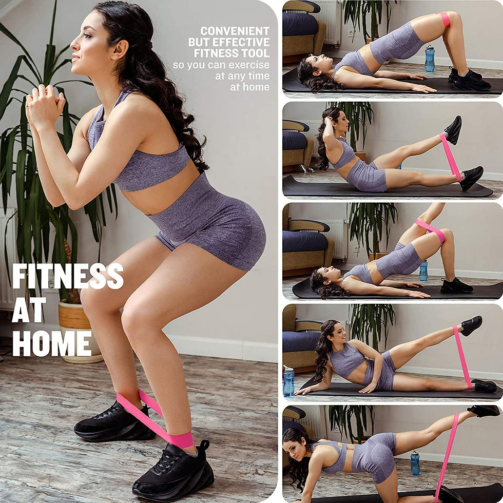 Thumbnail: Different Resistance Bands Yoga Band Fitness Exercise Training Hip Tension Band 