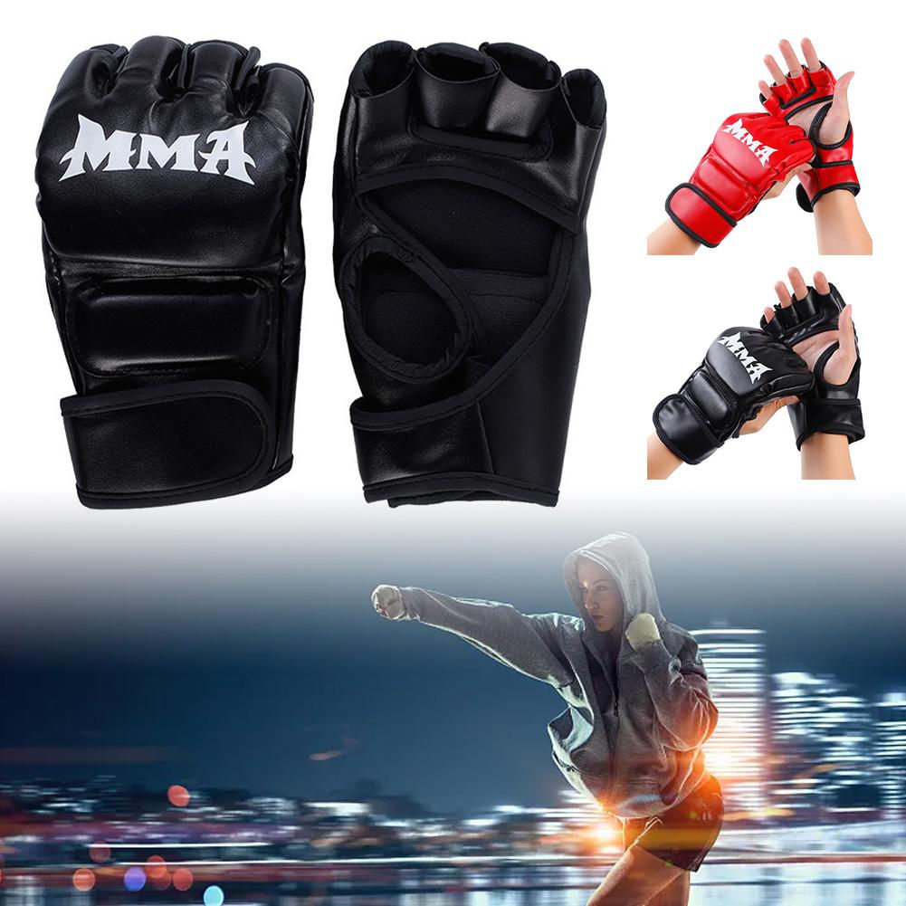 IronStrike™ PU Leather MMA Gloves