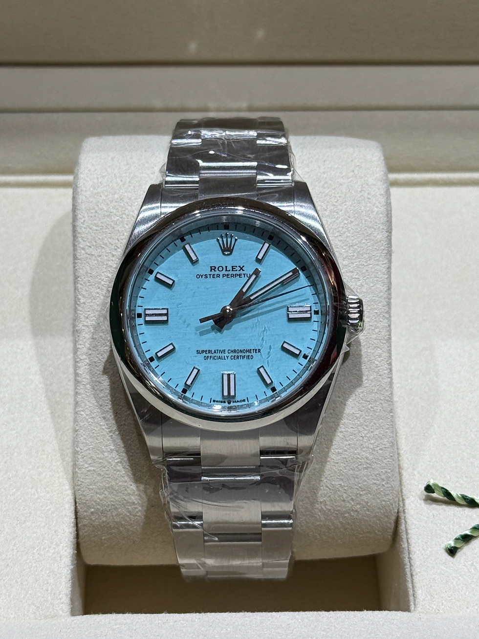 Rolex Oyster Perpetual “Tiffany” ref 126000