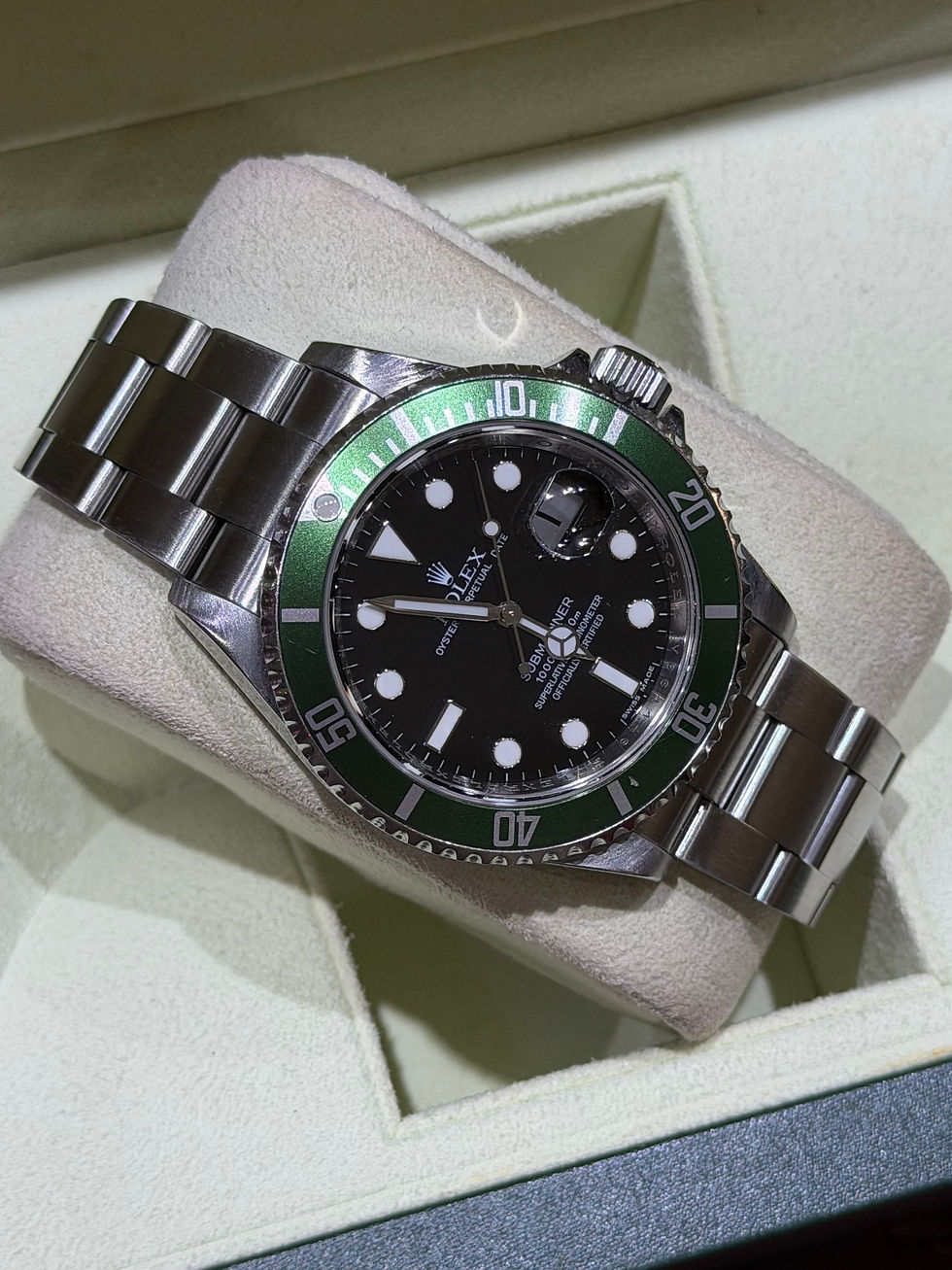 Miniatura: Rolex Submariner Kermit ref. 16610LV