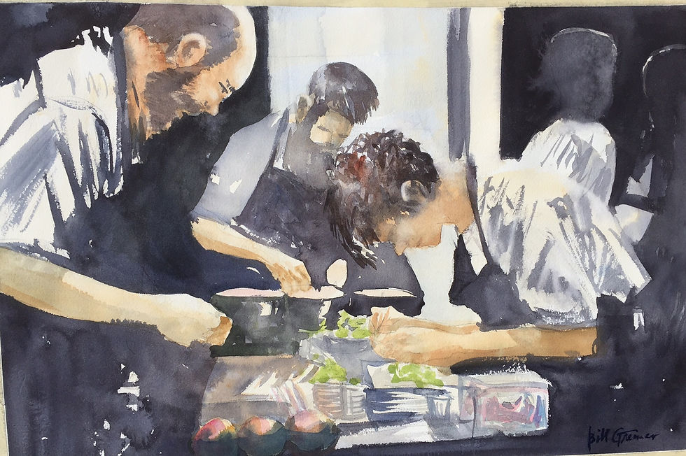 Too Many Chefs