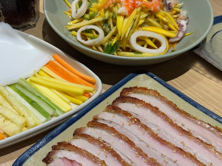 하노이 맛집 한꾸온에서 즐기는 베트남 스타일 쌈 요리 추천