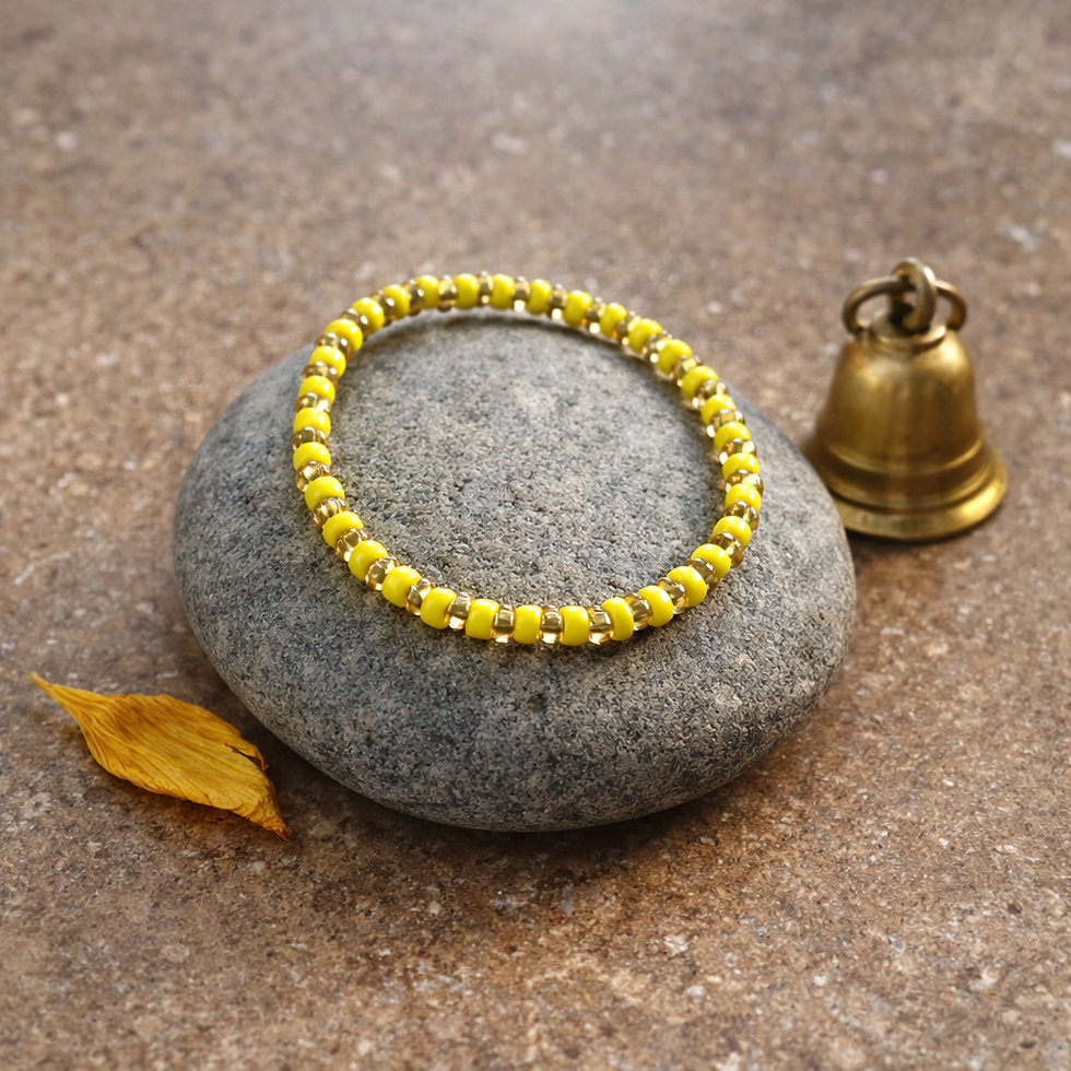 Thumbnail: Oshún Sacred Bead Bracelet – Love, Prosperity & Inner Radiance