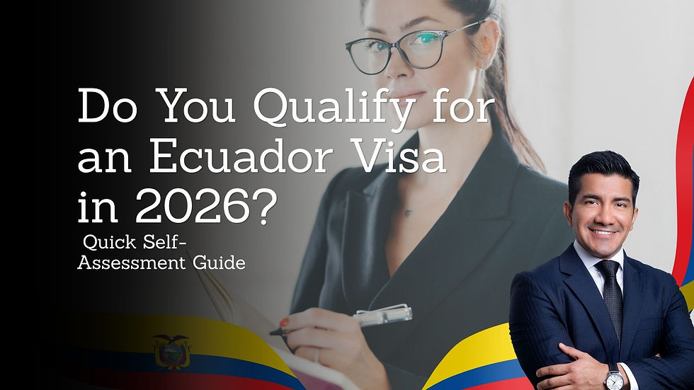 How to Move to Ecuador from the USA in 2026