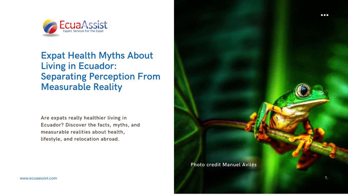 Are expats really healthier living in Ecuador? Discover the facts, myths, and measurable realities about health, lifestyle, and relocation abroad.