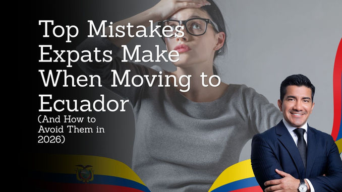 Top Mistakes Expats Make When Moving to Ecuador (And How to Avoid Them in 2026)