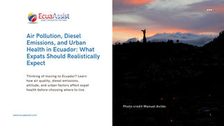 Air Pollution, Diesel Emissions, and Urban Health in Ecuador: What Expats Should Realistically Expect