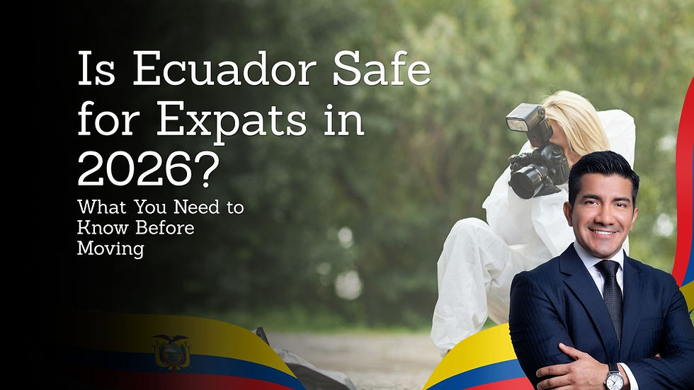 How to Move to Ecuador from the USA in 2026