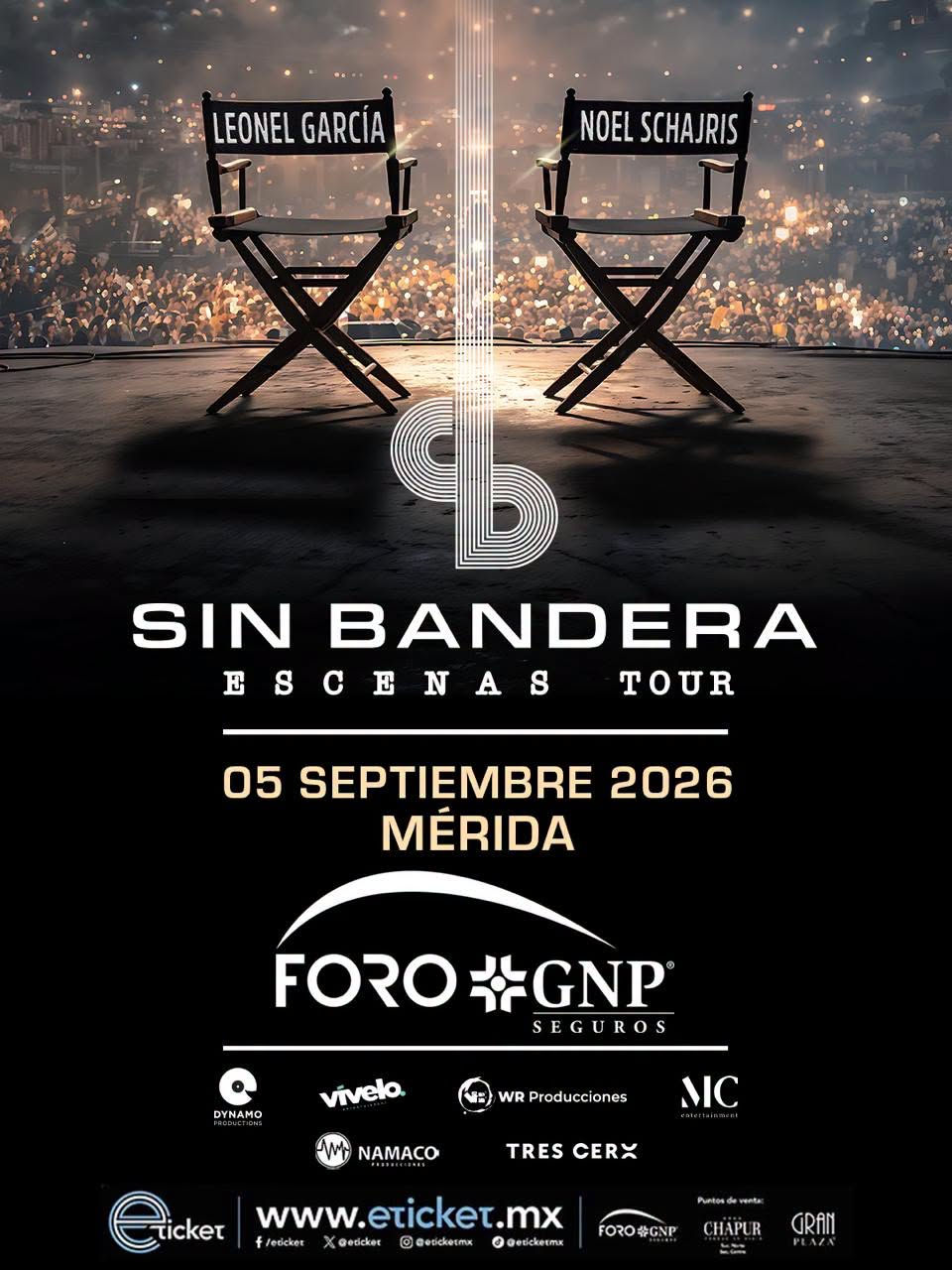 Sin Bandera se presentará en Mérida el sábado 5 de septiembre