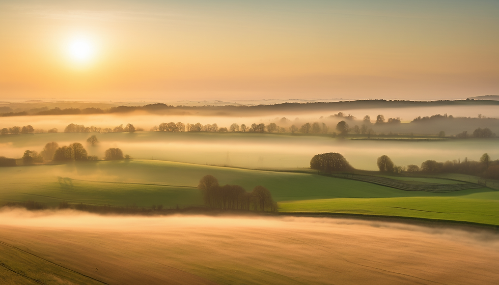 Scenic Sunrise Ride at Tidnock