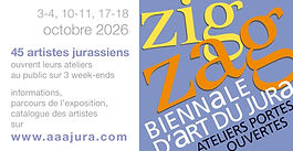 Ateliers en Zig Zag - Biennale d'art du Jura 2026
