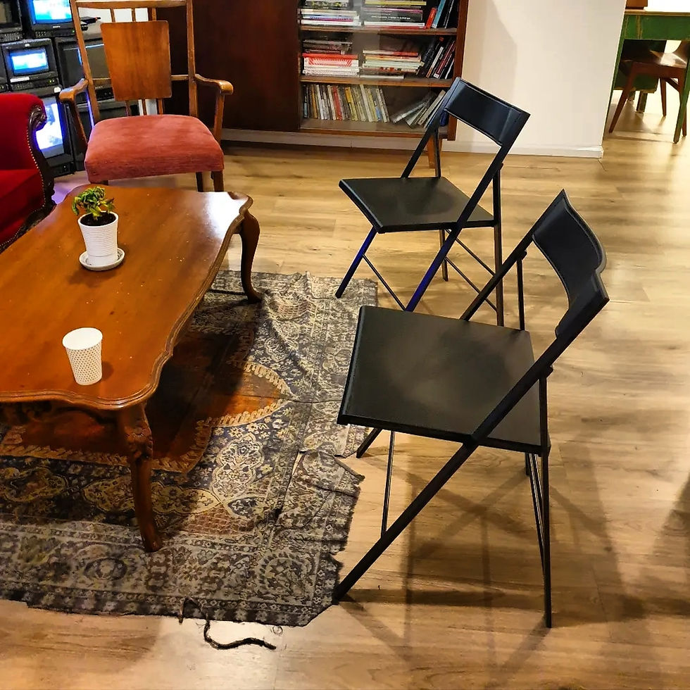 תמונה ממוזערת: 10 כסאות + עגלה וכיסוי