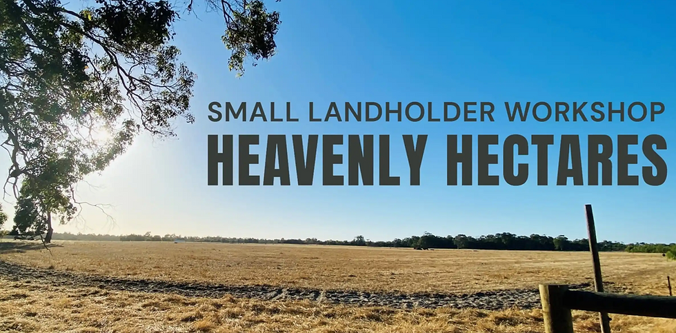 Heavenly Hectares Workshop