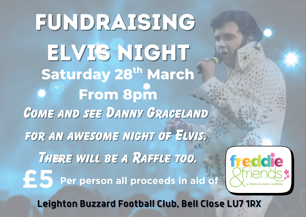 Elvis Fundraising night 
