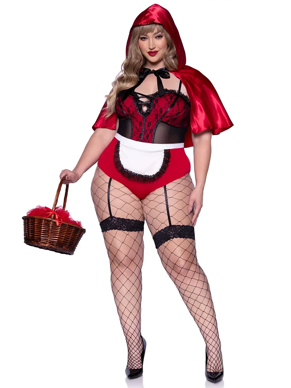Naughty Miss Red Plus Size
