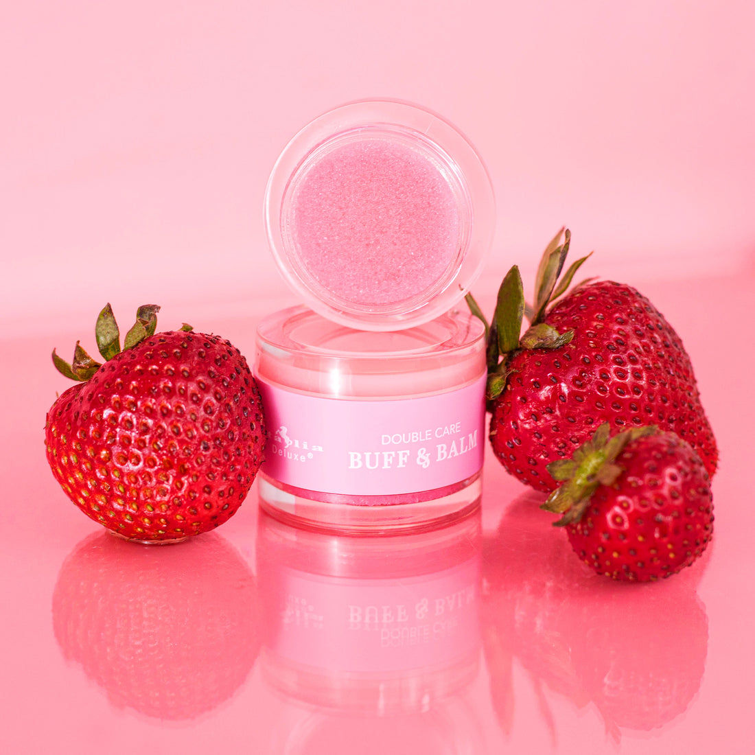 Double Care Buff & Balm sugar scrub & Lip Balm