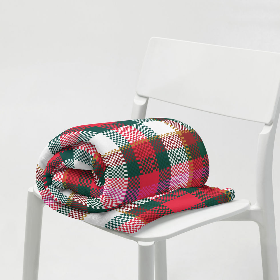 Thumbnail: Festive 508 Throw Blanket