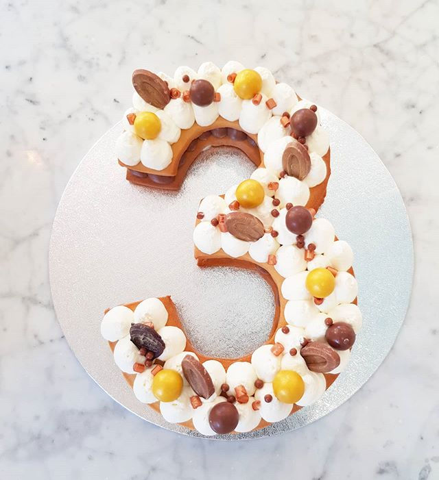 Miniatura: Tarta de números o letras