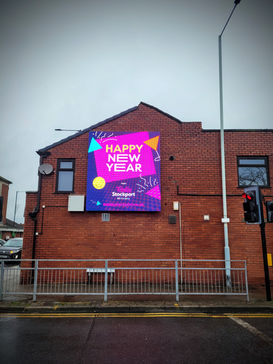 Digital billboard in Stockport
