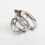 Thumbnail: Metal Chastity Cage (small) Integrated Lock