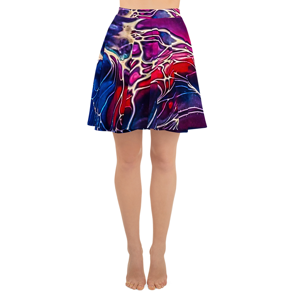 Thumbnail: Wicked Liquid - Pure Power Surge Skater Skirt