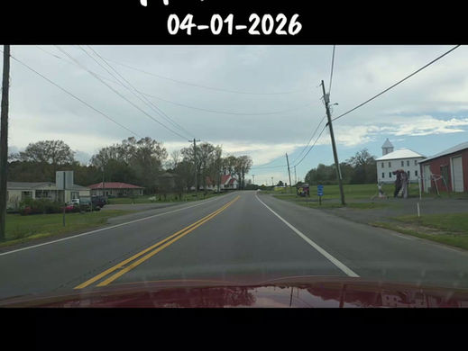Driving through Joppa, Alabama