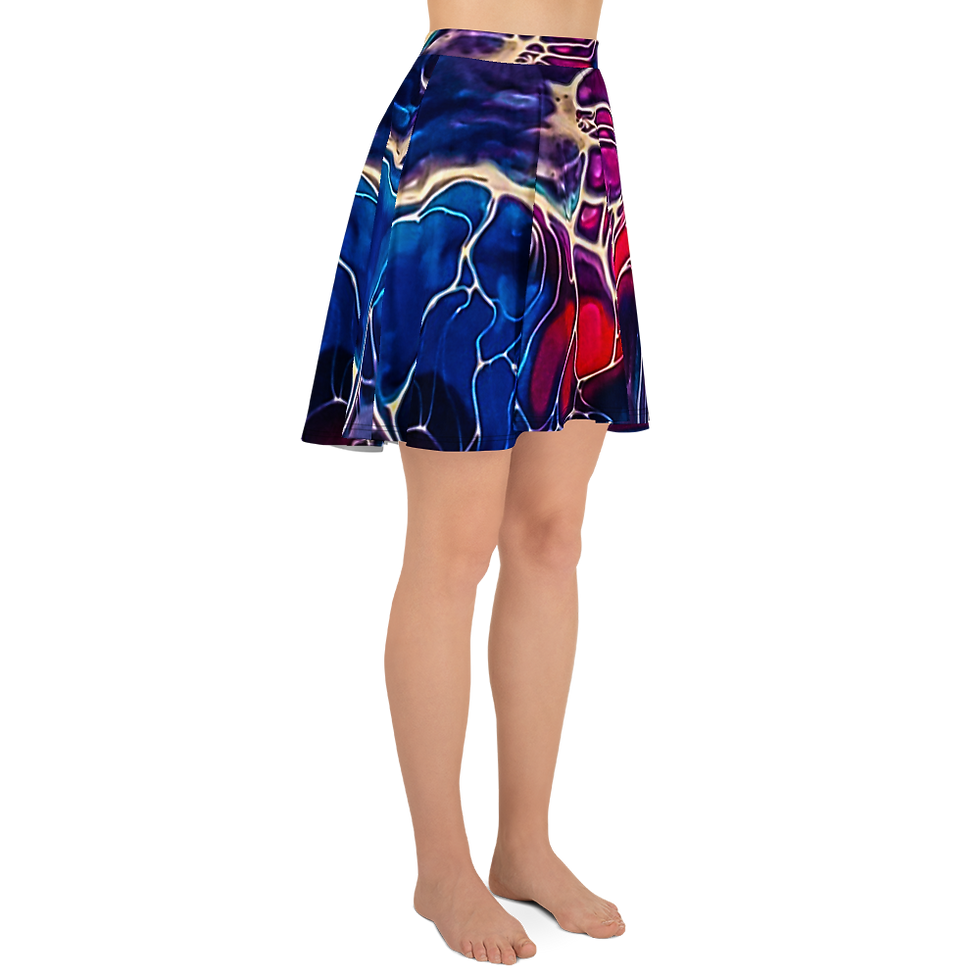 Thumbnail: Wicked Liquid - Pure Power Surge Skater Skirt