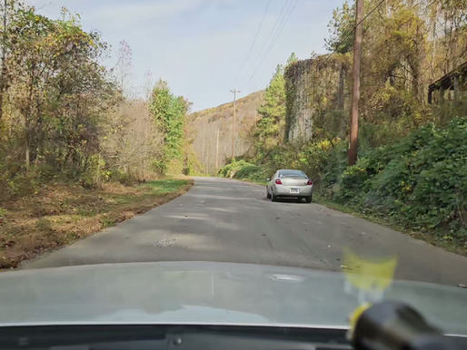 Driving on Old HWY Tennessee 63