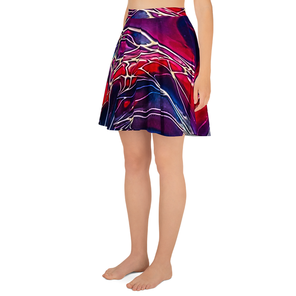 Thumbnail: Wicked Liquid - Pure Power Surge Skater Skirt