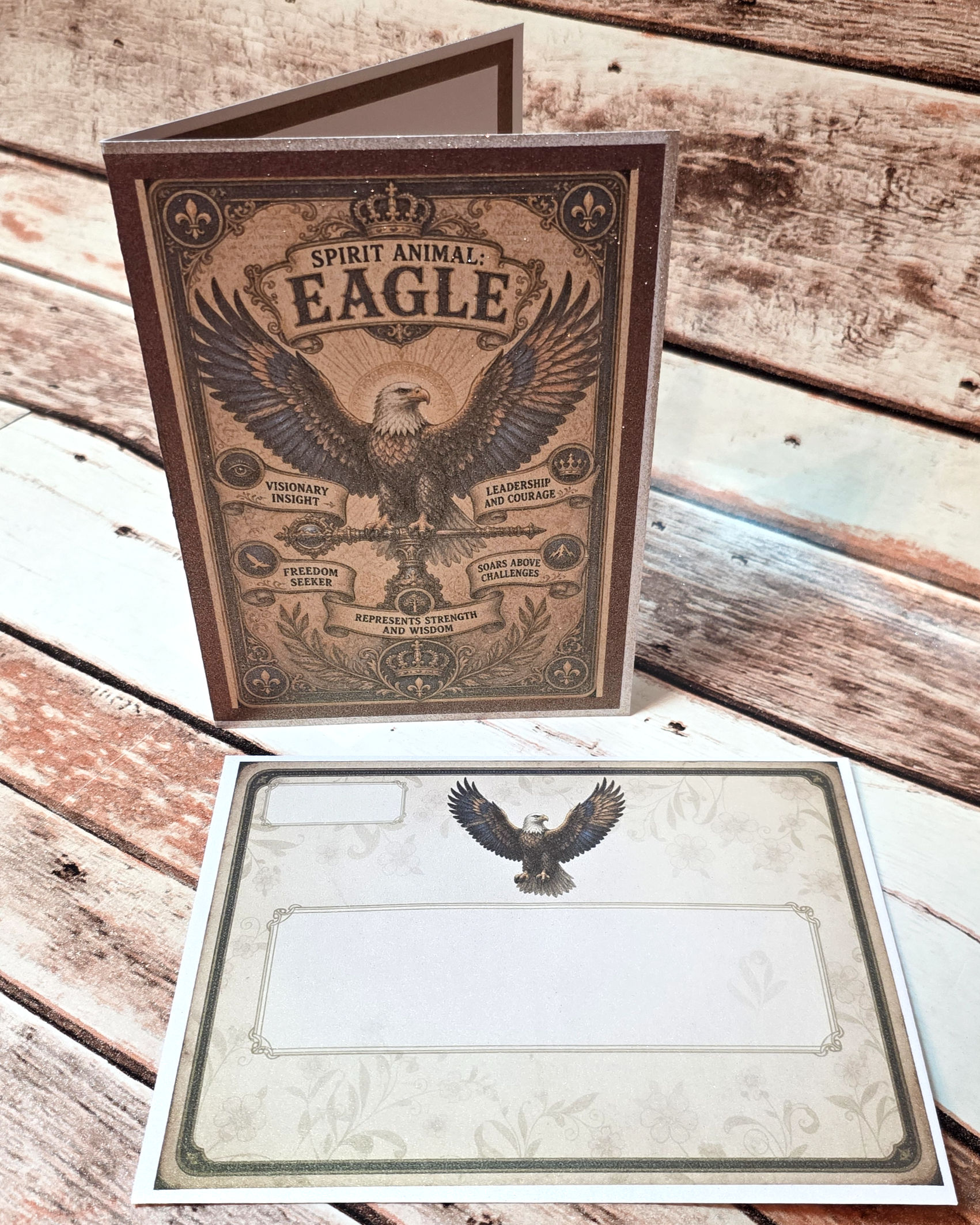 Magically Infused Greeting Cards - SPIRIT ANIMALS - Eagle