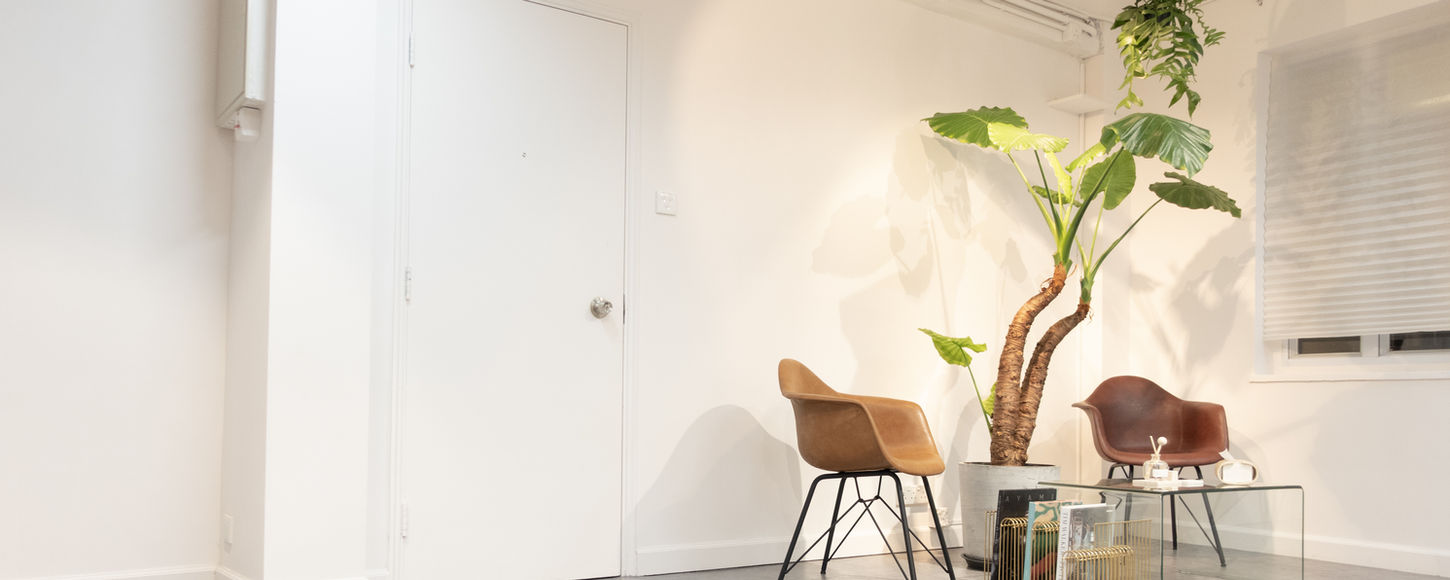 Another perspective of the serene resting area, showcasing its comfort and ambiance.