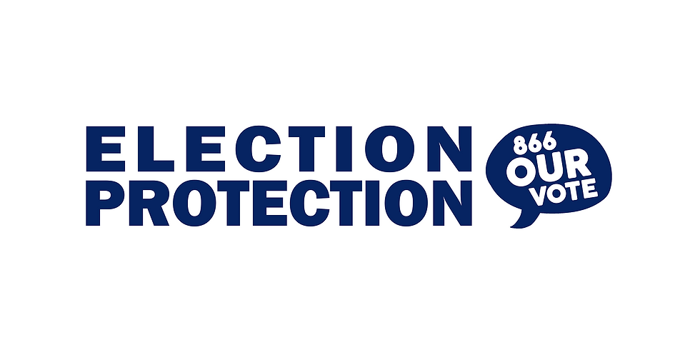 Election Protection Training: Poll Monitoring for the Primary