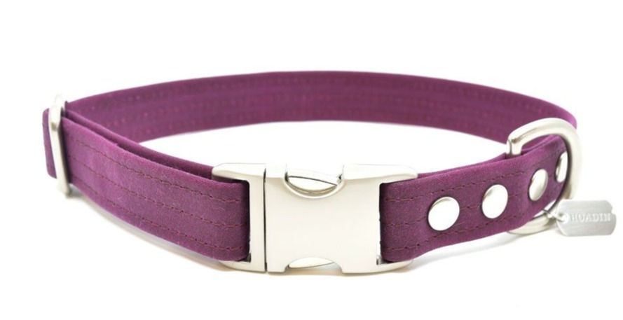 canvas vegan canvas dog collar