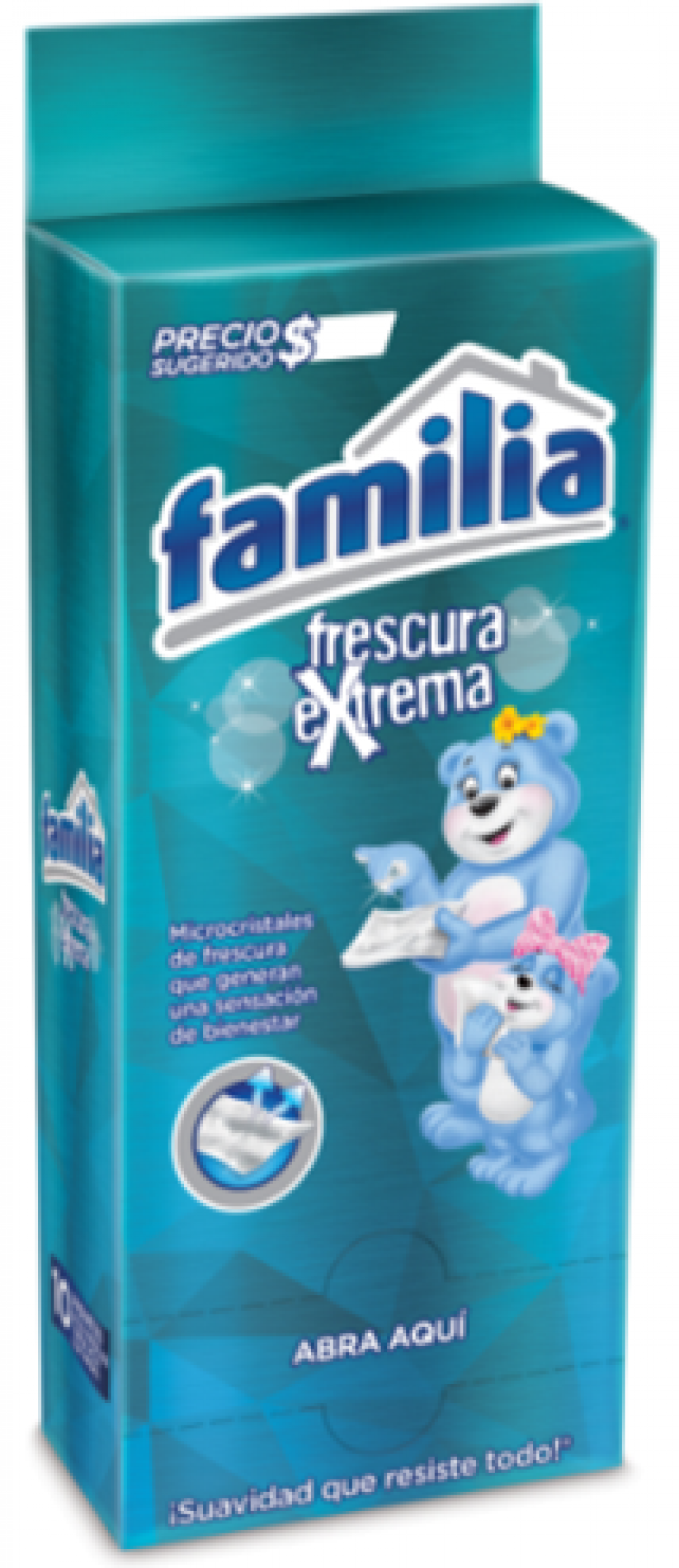 PAÑUELOS FAMILIA BOLSA FRESCURA XTREM X 18 UND