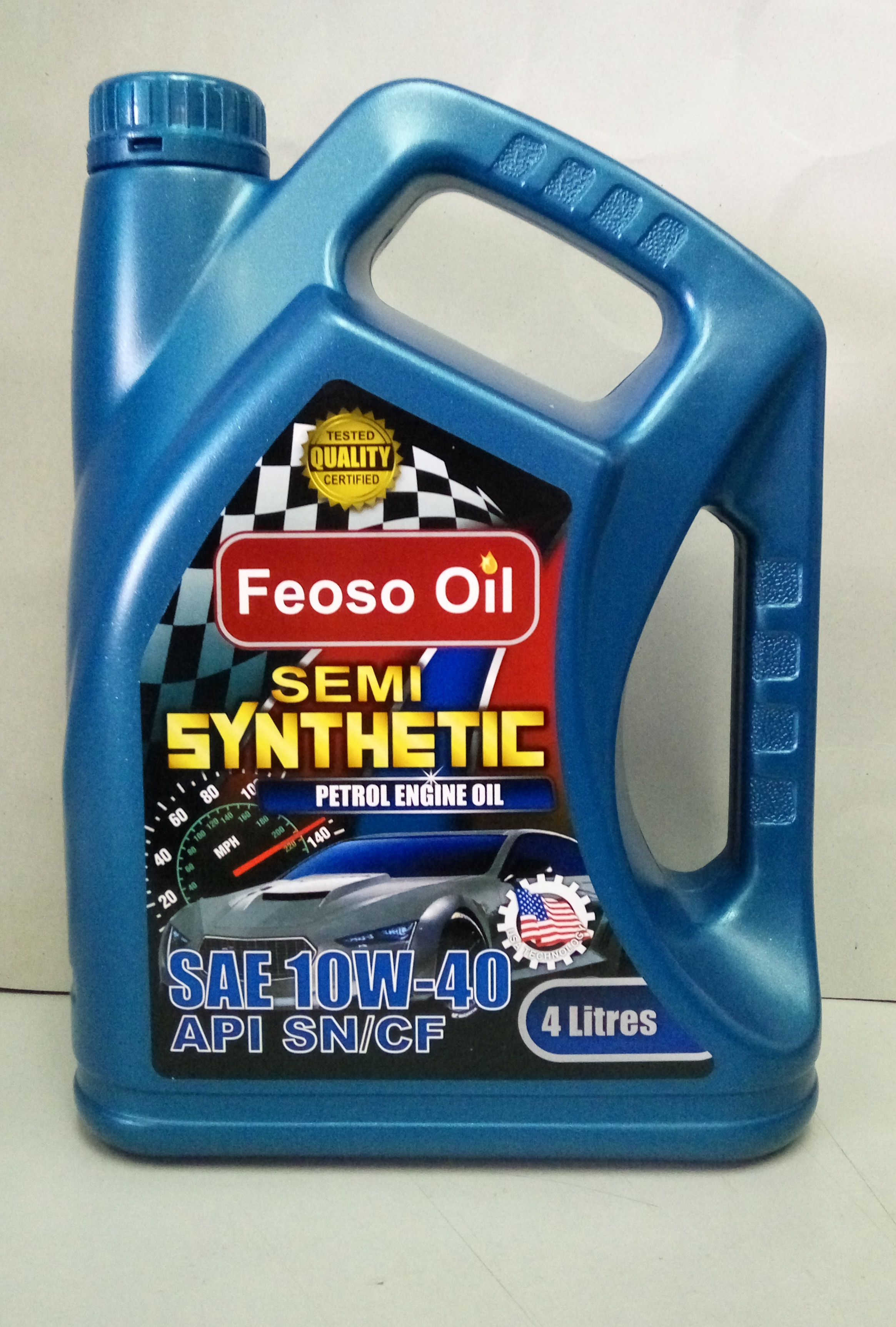 FEOSO - SEMI SYNTHETIC SAE 10W40 GENUINE ENGINE OIL
