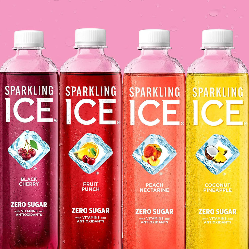 Sparkling Ice Pink Variety Pack of zero sugar flavored sparkling water, 12-count bottles for wholesale