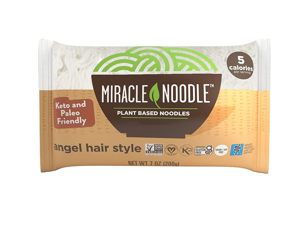 Miracle Noodle Angel Hair Pasta 7 oz pack – low-carb, gluten-free shirataki noodles